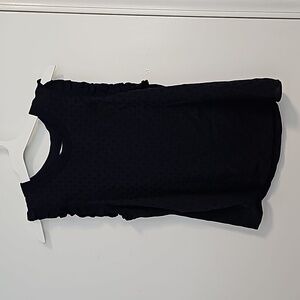 Sleeveless polka dot top